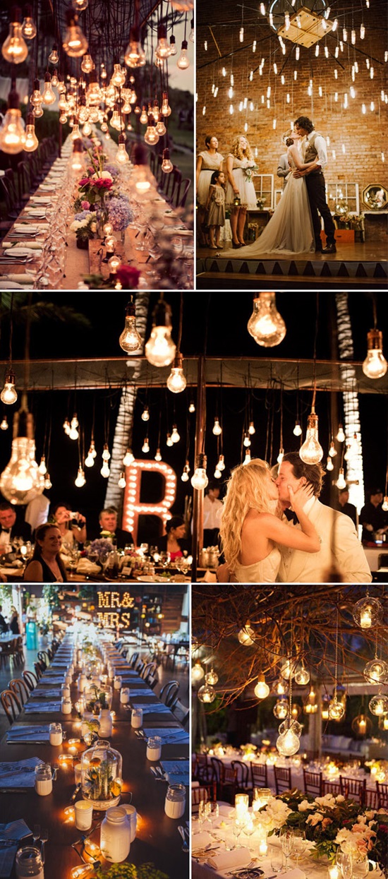 15 Romantic Wedding Lighting Ideas - Wedding Lighting Ideas, Romantic Wedding Lighting Ideas, Lighting Ideas, DIY Outdoor Lighting Ideas