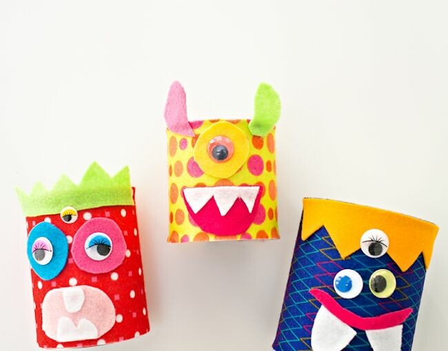 15 Not So Scary Monster Crafts For Kids (Part 2) 15 Not So Scary Monster Crafts For Kids (Part 2) - Monster Crafts For Kids, DIY Halloween Crafts, Crafts For Kids