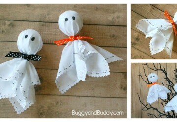 15 Non-Spooky Halloween Ghost Crafts for Kids - Not Scary Halloween Crafts for Kids, Halloween Ghost Crafts for Kids, Halloween Crafts for Kids, Ghost Crafts for Kids