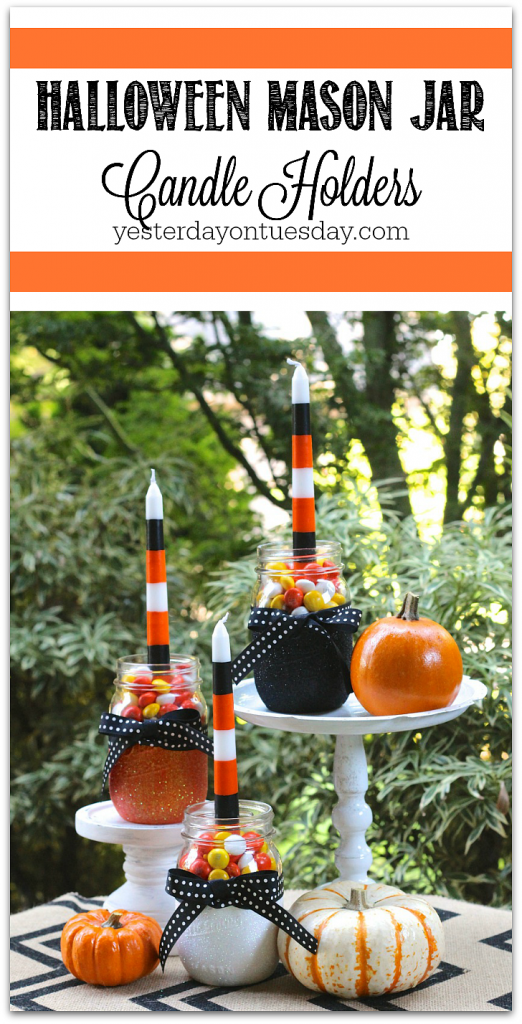 15 Cute DIY Halloween Mason Jars (Part 2) - Halloween Mason Jars, DIY Mason Jars, diy halloween mason jars, DIY Halloween Mason Jar