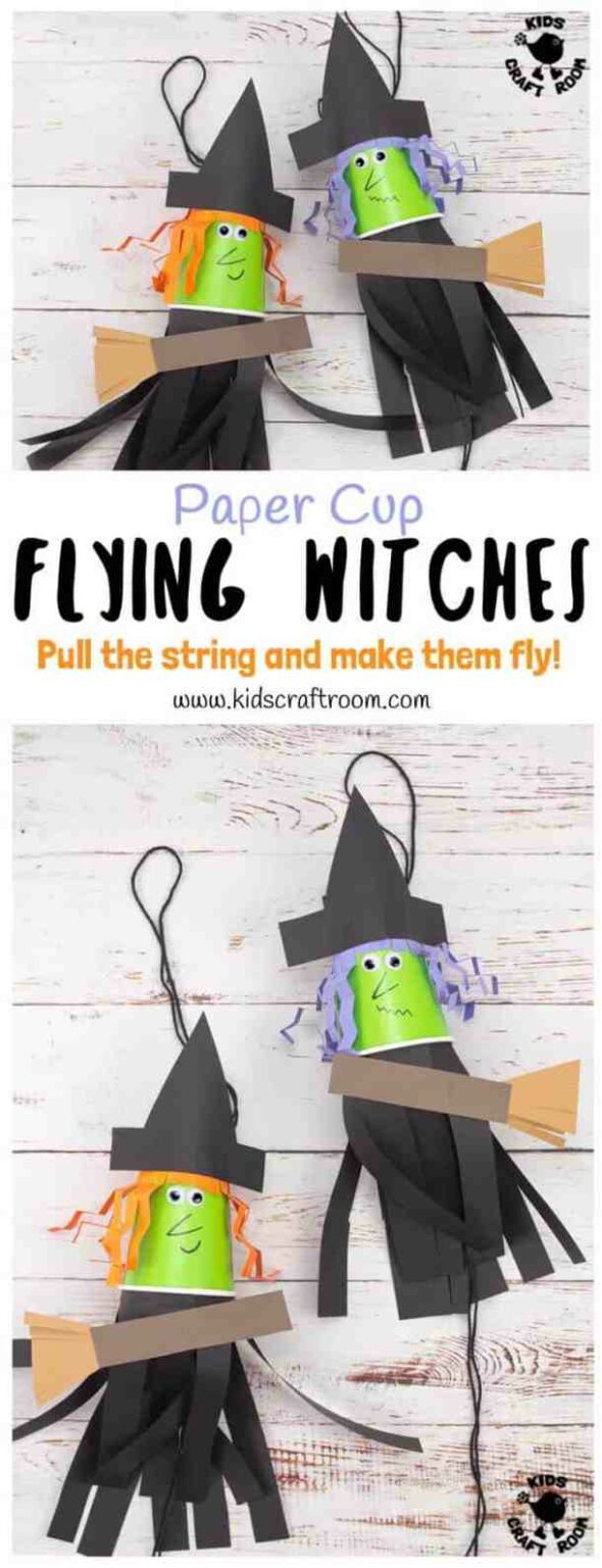 15 Witch Crafts for Kids to Make this Halloween