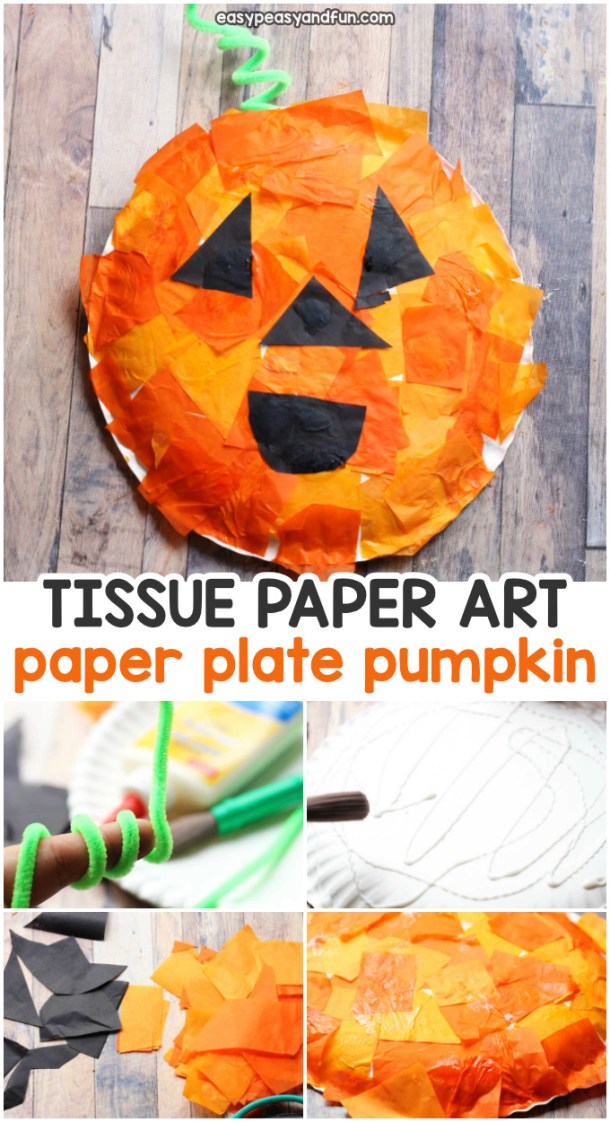 15 Cute and Easy  Halloween  Pumpkin  Crafts  for Kids Part 2 