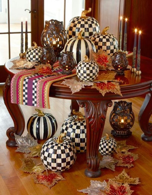 16 Amazing Pumpkin Painting Ideas - Pumpkin Painting Ideas, Pumpkin Ideas, No-Carve Pumpkin Decorating, No-Carve Pumpkin, DIY pumpkin