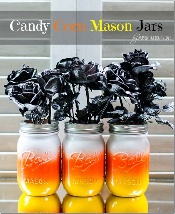 15 Cute DIY Halloween Mason Jars (Part 2) - Halloween Mason Jars, DIY Mason Jars, diy halloween mason jars, DIY Halloween Mason Jar