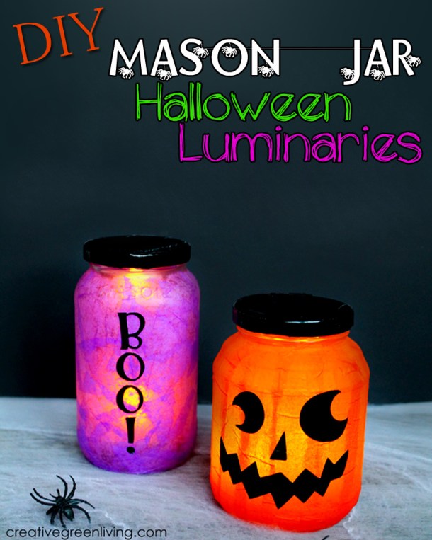 15 Cute DIY Halloween Mason Jars (Part 2) - Halloween Mason Jars, DIY Mason Jars, diy halloween mason jars, DIY Halloween Mason Jar