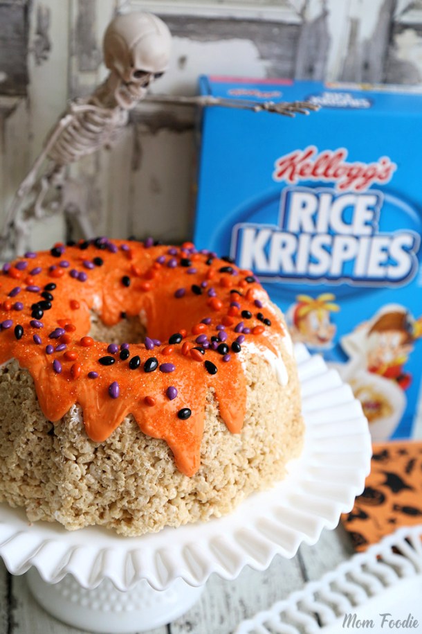 16 Rice Krispie Treats for Halloween - Rice Krispie Treats for Halloween, Halloween Treats for Kids, Halloween Treat Recipe, Halloween recipes, Halloween Dessert, Diy Halloween Treat Bags