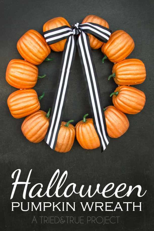 15 DIY Halloween Wreath Ideas (Part 2) - DIY Halloween Wreaths, DIY Halloween Wreath Ideas, diy Halloween wreath