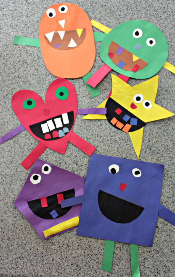 15 Not So Scary Monster Crafts For Kids (Part 1) - Monster Crafts For Kids, Monster Crafts, Halloween Crafts for Kids, halloween crafts, diy Halloween