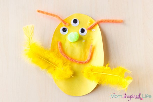 15 Not So Scary Monster Crafts For Kids (Part 1) - Monster Crafts For Kids, Monster Crafts, Halloween Crafts for Kids, halloween crafts, diy Halloween