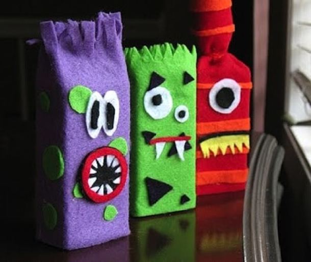 15 Not So Scary Monster Crafts For Kids (Part 1) - Monster Crafts For Kids, Monster Crafts, Halloween Crafts for Kids, halloween crafts, diy Halloween