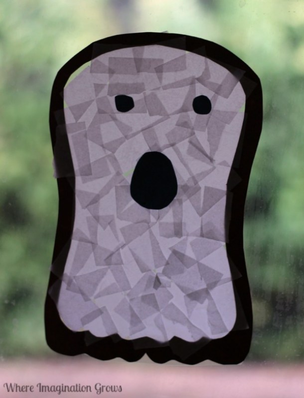 15 Non-Spooky Halloween Ghost Crafts for Kids - Not Scary Halloween Crafts for Kids, Halloween Ghost Crafts for Kids, Halloween Crafts for Kids, Ghost Crafts for Kids