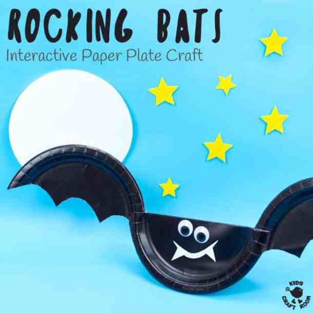 15 Easy Halloween Bat Crafts for Kids - Not Scary Halloween Crafts for Kids, Halloween Crafts for Kids, Halloween Bat Crafts for Kids