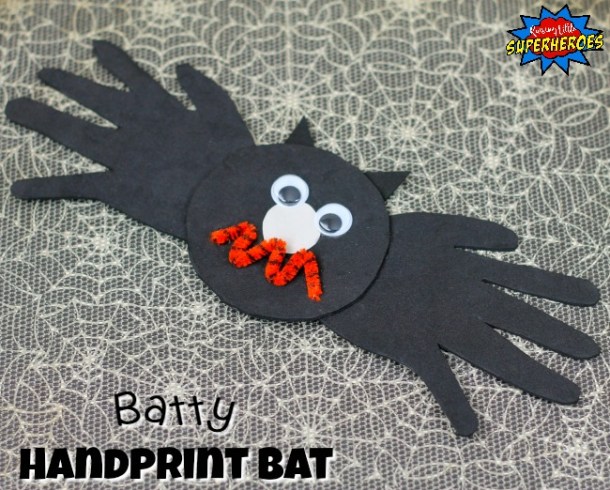 15 Easy Halloween Bat Crafts for Kids - Not Scary Halloween Crafts for Kids, Halloween Crafts for Kids, Halloween Bat Crafts for Kids