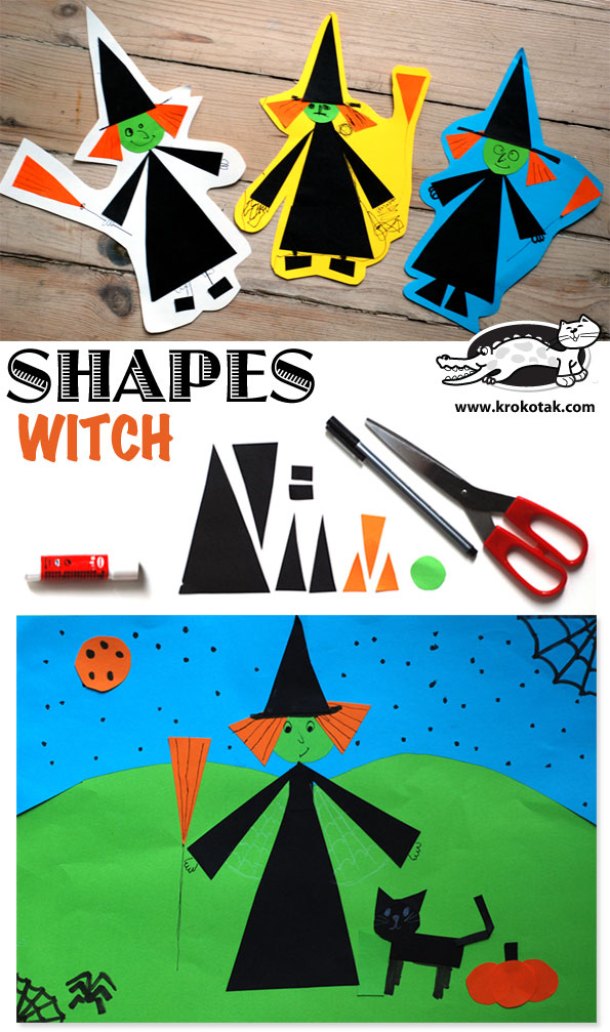 15 Simple but Not Scary Halloween Crafts for Kids (Part 2) - Not Scary Halloween Crafts for Kids, Halloween Crafts for Kids, halloween crafts, DIY Halloween Crafts