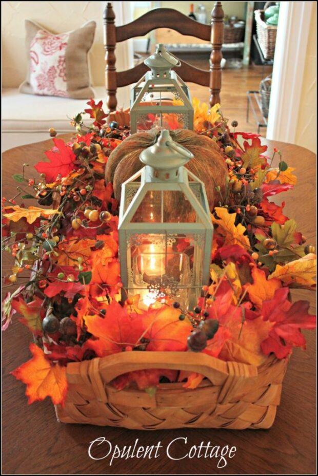 20 Best DIY Fall Centerpiece Ideas - Fall Centerpiece Ideas, DIY Fall Centerpiece Ideas, DIY Fall Centerpiece