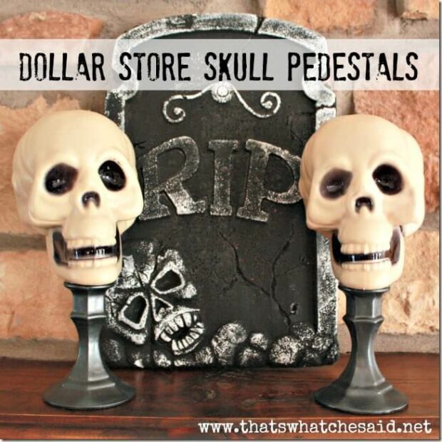 16 Easy Dollar Store DIY Halloween Decor You Should Try - Dollar Store DIY Halloween Decor, DIY Outdoor Halloween Decoration, diy Halloween decorations, DIY Halloween Decor