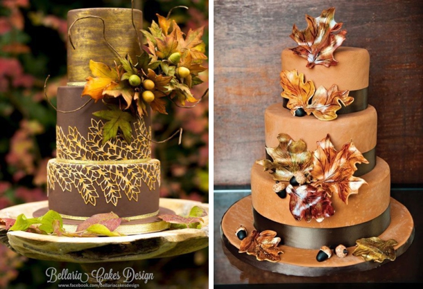 15 Romantic Ways To Incorporate Fall Leaves Into Your Wedding Decor - rustic wedding decoration, Incorporate Fall Leaves Into Your Wedding Decor, Fall Wedding Ideas