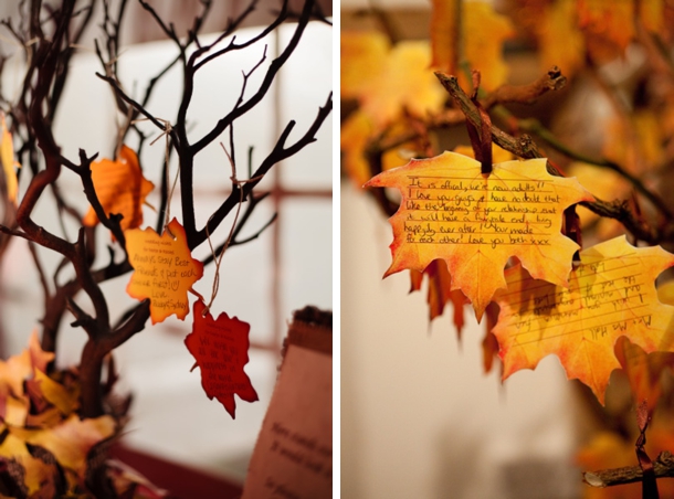 15 Romantic Ways To Incorporate Fall Leaves Into Your Wedding Decor - rustic wedding decoration, Incorporate Fall Leaves Into Your Wedding Decor, Fall Wedding Ideas