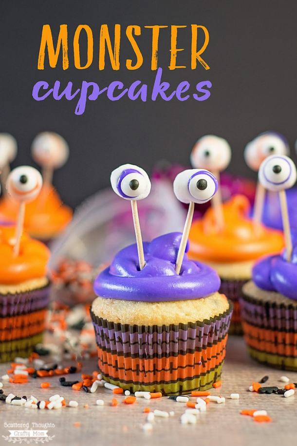 15 Cute and Spooky Halloween Cupcakes (Part 2) - Halloween Dessert, halloween cupcakes