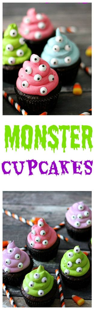 15 Cute and Spooky Halloween Cupcakes (Part 1) - Halloween Dessert, halloween cupcakes