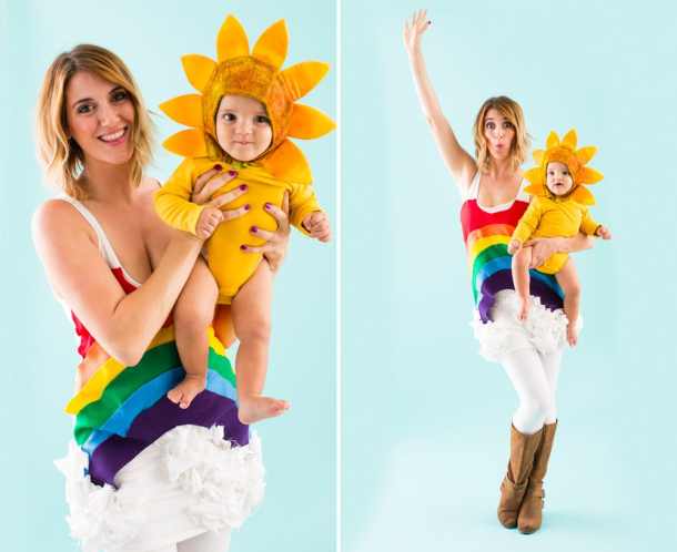 Brilliant Mom and Baby Costumes for Halloween - Mom and Baby Costumes for Halloween, DIY Halloween Costume, Costumes for Halloween, awesome halloween costumes, 16 halloween costumes