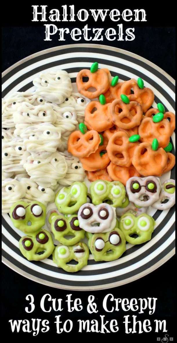 15 Easy Appetizers for a Spooktacular Halloween Party (Part 1) - Halloween Party Food Ideas for Kids, Halloween Party Food Ideas, Halloween Party Food, Halloween Party Desserts, Halloween party, Halloween Appetizer, appetizer recipes