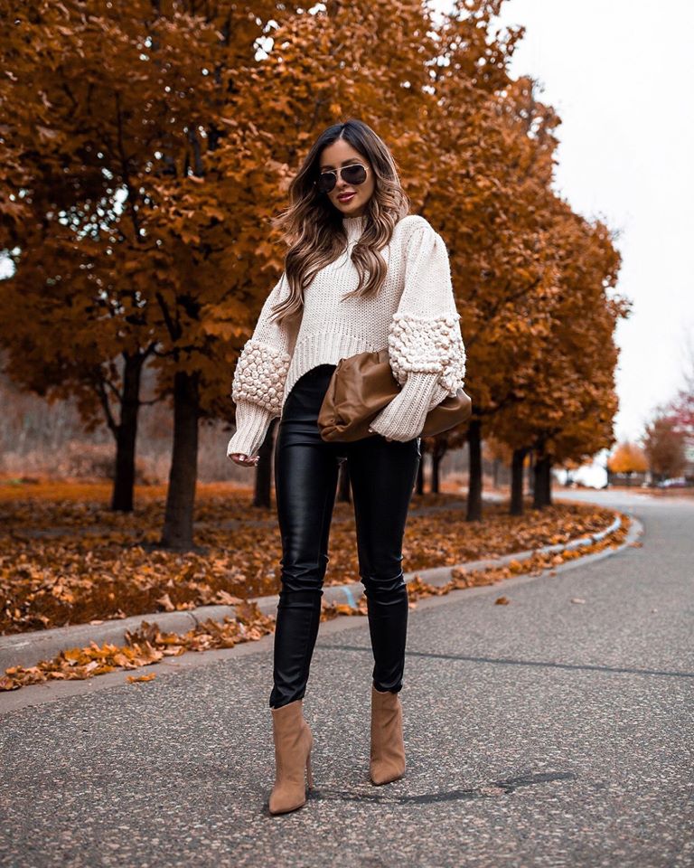 What To Wear With Leather Pants Outfit and Styling Ideas