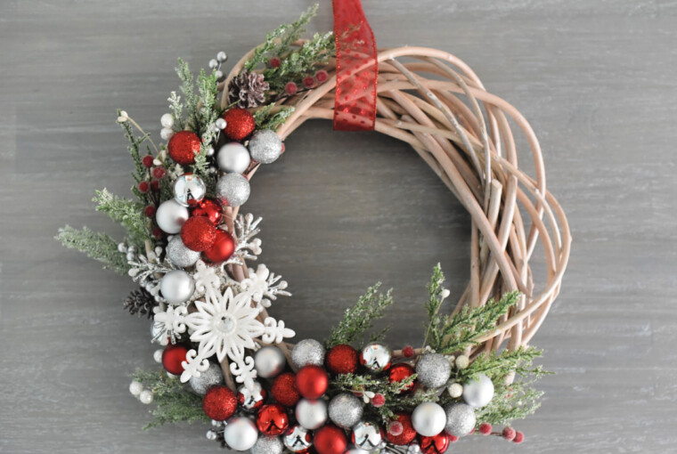 15 DIY Christmas Wreath Ideas (Part 2) - DIY Wreath Ideas, DIY Christmas Wreath Ideas, Diy Christmas, Christmas Wreath Ideas