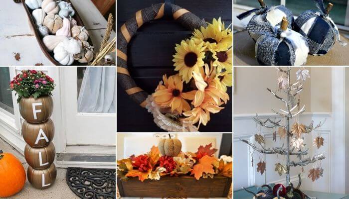 15 Great DIY Fall Farmhouse Wreaths and Centerpieces 15 Great DIY Fall Farmhouse Wreaths and Centerpieces - thanksgiving centerpieces, DIY Thanksgiving Centerpieces, DIY Fall Farmhouse Wreaths and Centerpieces, DIY Fall Farmhouse Wreaths, DIY Fall Farmhouse Centerpieces, DIY Fall Centerpieces
