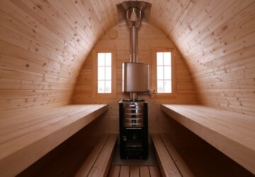 Winter is Coming! Introducing the Tiny House Igloo Up for Grabs! - tiny house, sauna, outdoors, igloo, Cabins