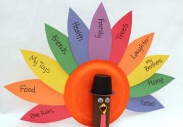 16 Easy DIY Thanksgiving Crafts for Kids - DIY Thanksgiving Decorating Ideas, DIY Thanksgiving Crafts for Kids, DIY Thanksgiving Crafts, DIY Thanksgiving