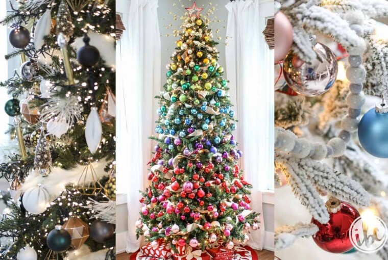 20 Stunning Christmas Tree Ideas 2019 (Part 3) - Farmhouse Christmas Trees, Diy Christmas tree, Christmas Tree Ideas, Christmas Tree Decorating Ideas