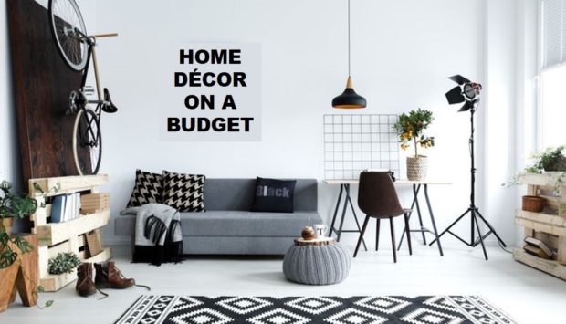 New Home Décor Ideas to Work with On a Budget - wallpaper, Repurpose, rearrange, home decor, furniture, budget, Accessories