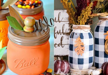 15 DIY Mason Jar Crafts For The Fall Season (Part 2) - fall DIY Mason Jar Crafts, DIY Mason Jar Crafts For The Fall Season, DIY Mason Jar Crafts, diy fall decor