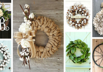 15 Great DIY Fall Farmhouse Wreaths - Fall Farmhouse Wreaths, DIY Fall Wreaths, DIY Fall Farmhouse Wreaths