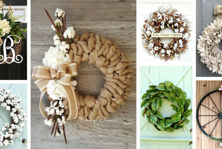 15 Great DIY Fall Farmhouse Wreaths 15 Great DIY Fall Farmhouse Wreaths - Fall Farmhouse Wreaths, DIY Fall Wreaths, DIY Fall Farmhouse Wreaths