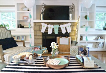 Hosting a Baby Shower at Your House (Without All the Stress) - home party, budget, baby shower, baby