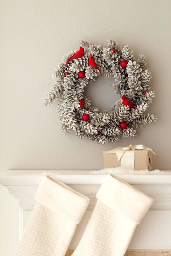 15 DIY Christmas Wreath Ideas (Part 2) - DIY Wreath Ideas, DIY Christmas Wreath Ideas, Diy Christmas, Christmas Wreath Ideas