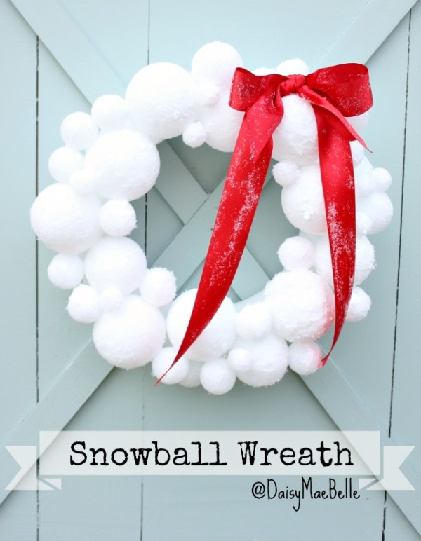 15 DIY Christmas Wreath Ideas (Part 2) - DIY Wreath Ideas, DIY Christmas Wreath Ideas, Diy Christmas, Christmas Wreath Ideas