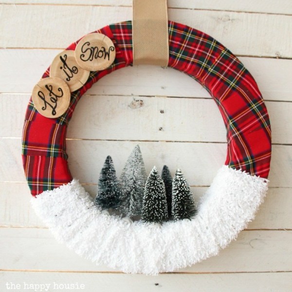 15 DIY Christmas Wreath Ideas (Part 1) - DIY Christmas Wreath Ideas, Diy Christmas Wreath, DIY Christma