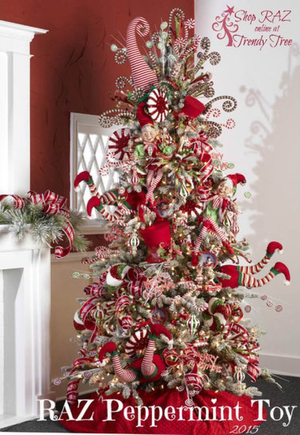 20 Stunning Christmas Tree Ideas 2019 (Part 3) - Farmhouse Christmas Trees, Diy Christmas tree, Christmas Tree Ideas, Christmas Tree Decorating Ideas