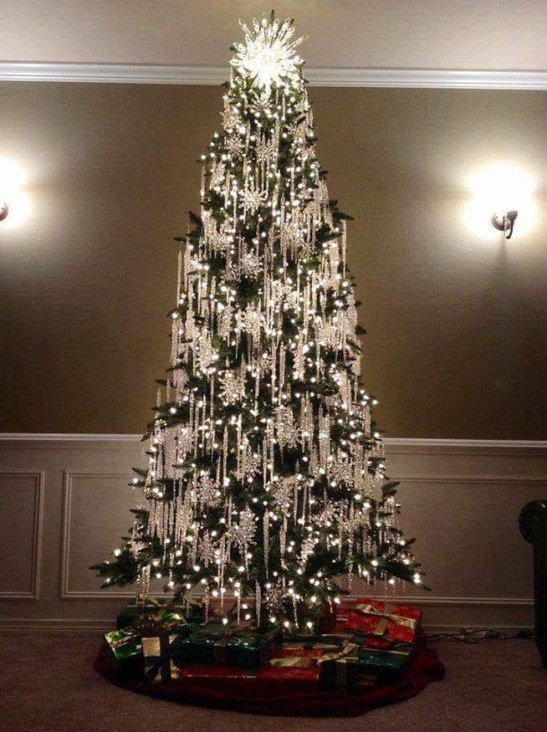 20 Stunning Christmas Tree Ideas 2019 (Part 3) - Farmhouse Christmas Trees, Diy Christmas tree, Christmas Tree Ideas, Christmas Tree Decorating Ideas