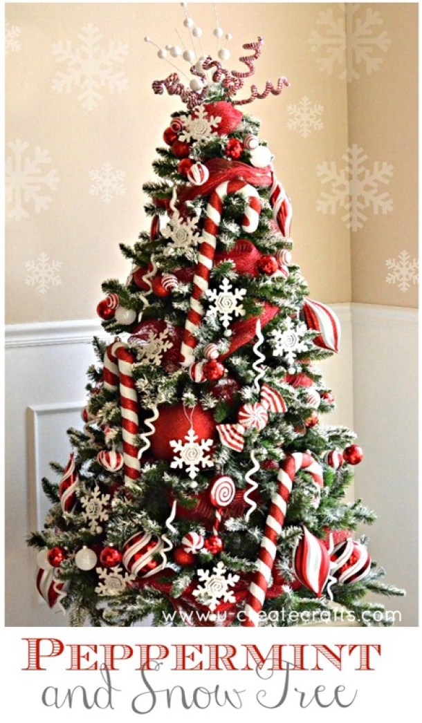 20 Stunning Christmas Tree Ideas 2019 (Part 2) - Christmas Tree Stand Decoration Ideas, Christmas Tree Ideas, Christmas Tree Decorating Ideas, Christmas tree