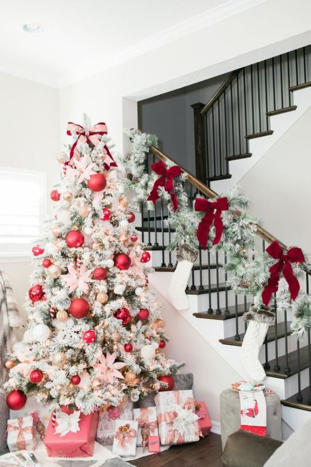 20 Stunning Christmas Tree Ideas 2019 (Part 2) - Christmas Tree Stand Decoration Ideas, Christmas Tree Ideas, Christmas Tree Decorating Ideas, Christmas tree