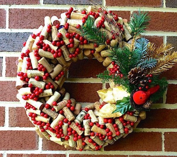 15 DIY Christmas Wreath Ideas (Part 1) - DIY Christmas Wreath Ideas, Diy Christmas Wreath, DIY Christma