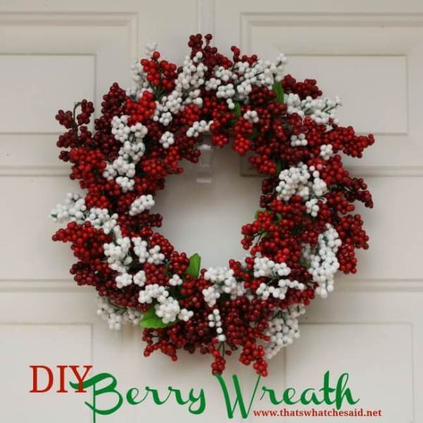 15 DIY Christmas Wreath Ideas (Part 1) - DIY Christmas Wreath Ideas, Diy Christmas Wreath, DIY Christma