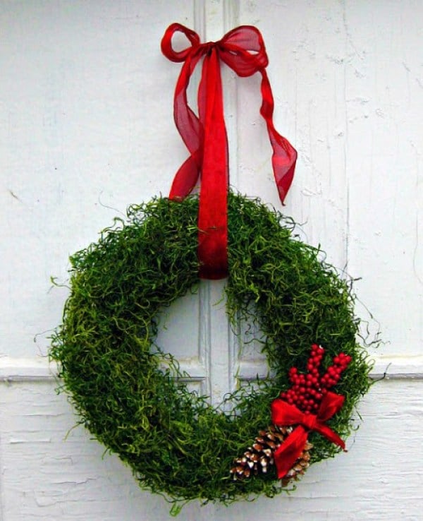 15 DIY Christmas Wreath Ideas (Part 1) - DIY Christmas Wreath Ideas, Diy Christmas Wreath, DIY Christma