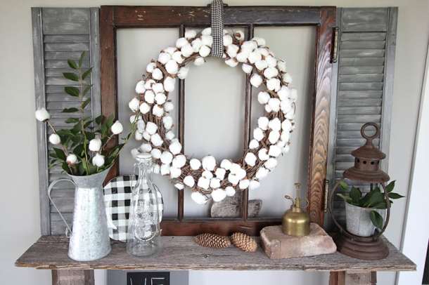 15 Great DIY Fall Farmhouse Wreaths - Fall Farmhouse Wreaths, DIY Fall Wreaths, DIY Fall Farmhouse Wreaths