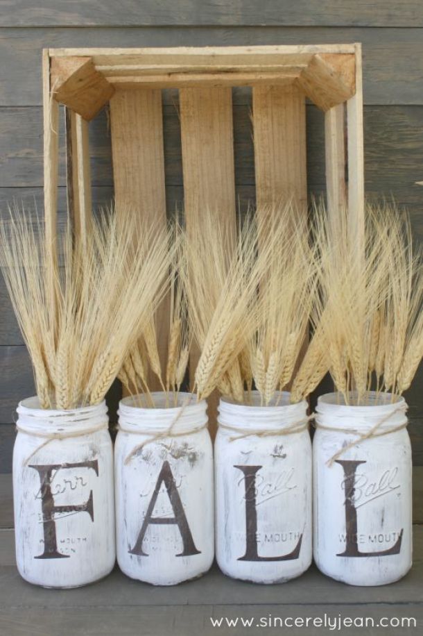 15 DIY Mason Jar Crafts For The Fall Season (Part 2) - fall DIY Mason Jar Crafts, DIY Mason Jar Crafts For The Fall Season, DIY Mason Jar Crafts, diy fall decor