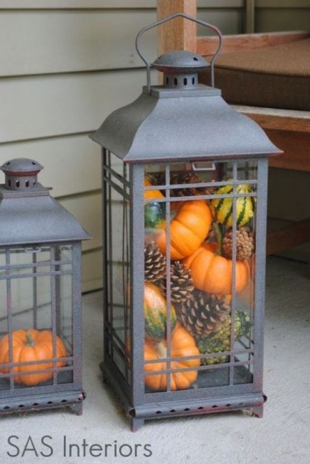 15 Cheap and Easy Fall Porch Decor Ideas (Part 2) - Fall Porch Decor Ideas, fall porch decor, DIY Fall Porch Decor Ideas